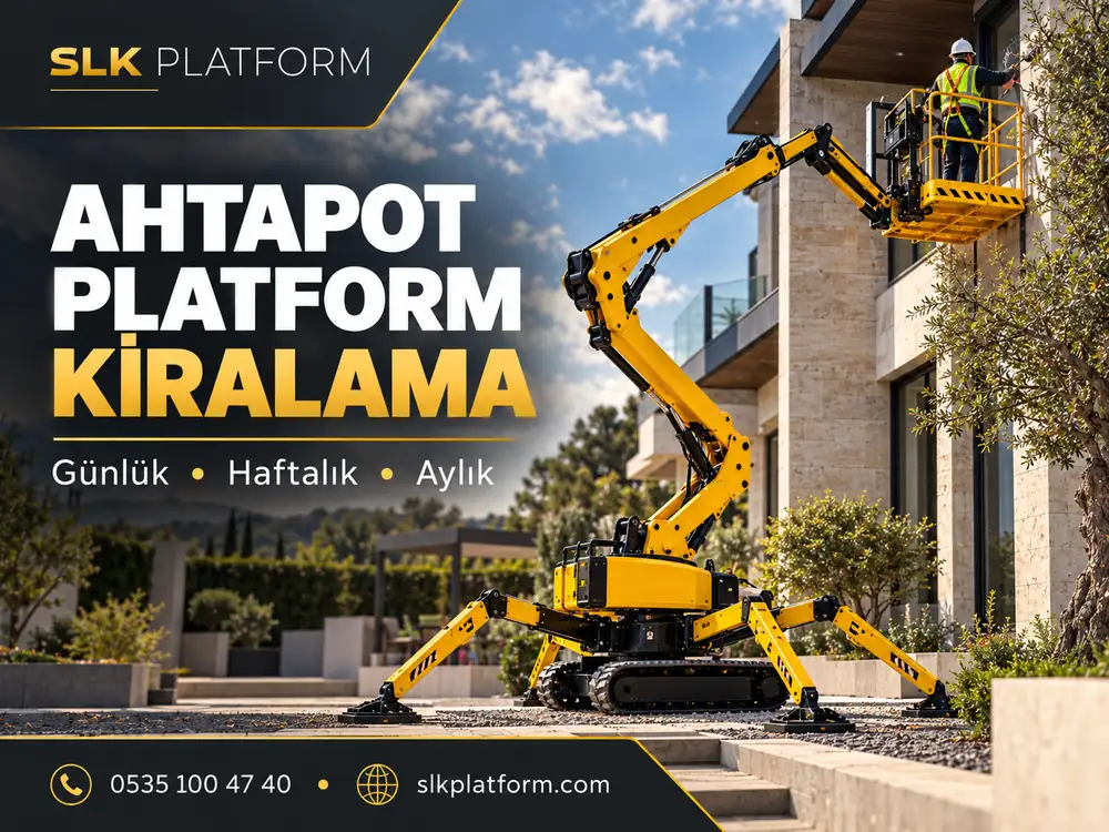 Ahtapot Platform Kiralama - SLK Platform