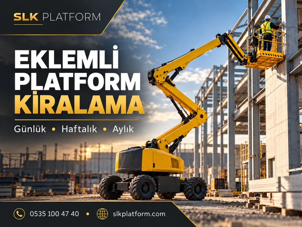 Eklemli Platform Kiralama - SLK Platform