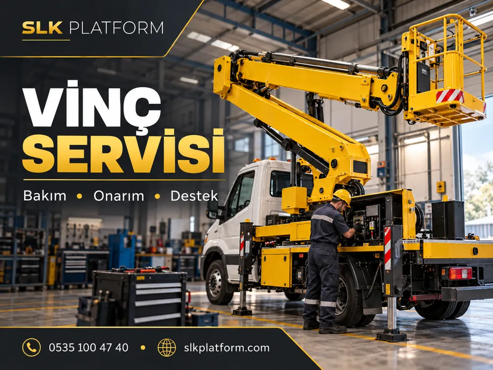 Sepetli Vinç Servisi Bakım ve Onarım - SLK Platform